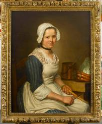 L'éplucheuse de légumes (anonyme) - Muzeo.com