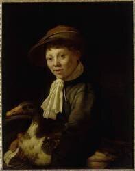 L'enfant à l'oie (Jacob Gerritsz Cuyp) - Muzeo.com
