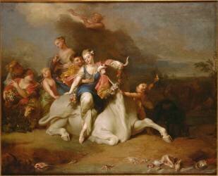 L'enlèvement d'Europe (Sébastien Leclerc le Jeune) - Muzeo.com