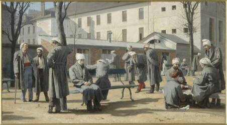Les convalescents (François-Marie Firmin-Girard) - Muzeo.com