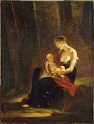 L'Heureuse mère (Constance Mayer) - Muzeo.com