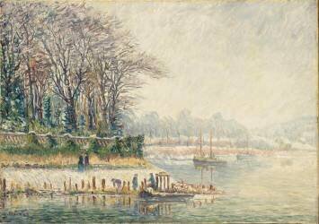 L'Oise à l'Isle-Adam (Eugène Murer) - Muzeo.com