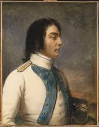 Louis-Charles-Antoine Desaix en uniforme de capitaine au 46e régiment de ligne en 1792 (1768-1800) (Charles de Steuben) - Muzeo.com