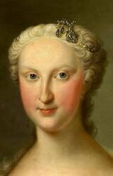 Marie-Thérèse-Raphaëlle de Bourbon, infante d'Espagne, Dauphine de France en 1745 (1726-1746) (Daniel Klein le Jeune) - Muzeo.com