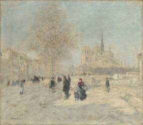 Notre-Dame de Paris (Jean-François Raffaelli) - Muzeo.com