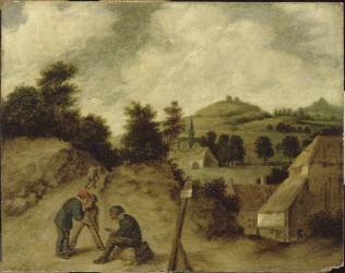 Paysage animé (anonyme) - Muzeo.com