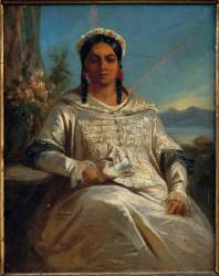 Portrait de la reine Pomaré (Sébastien Charles Giraud) - Muzeo.com