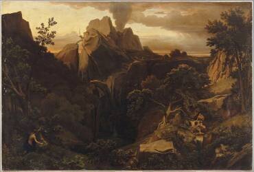 Prométhée (Théodore Caruelle d'Aligny) - Muzeo.com