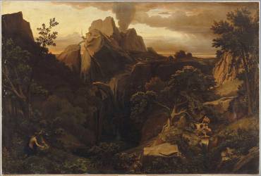 Prométhée (Théodore Caruelle d'Aligny) - Muzeo.com