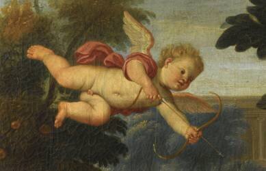 Renaud et Armide (détail) (Le Dominiquin) - Muzeo.com