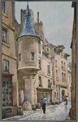 Rue de Hautefeuille (Louis-Martial-Théodat Masson) - Muzeo.com
