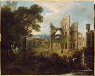 Ruines antiques (anonyme) - Muzeo.com