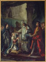 Sacre de saint Louis (Charles Amédée Philippe van...) - Muzeo.com