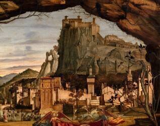 Sainte Conversation (détail) (Vittore Carpaccio) - Muzeo.com