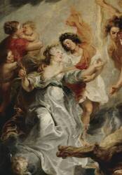 L'entrevue de Marie de Médicis et de son fils (Pierre Paul Rubens) - Muzeo.com