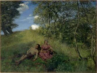 Siesta (Hans Thoma) - Muzeo.com