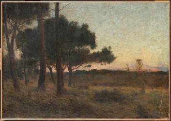 Soir d'automne (Auguste Pointelin) - Muzeo.com