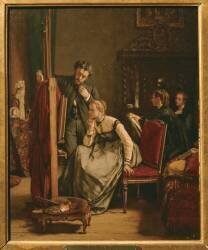 Un atelier (Victor-Joseph Chavet) - Muzeo.com