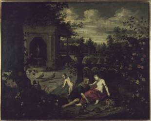 Vertumne et Pomone (Hendrik van Balen) - Muzeo.com