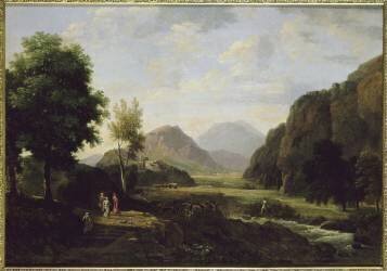 Vue de Spolète (Jean-Victor Bertin) - Muzeo.com