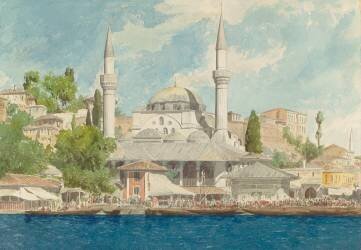 Vue d'Istanbul (Charles Garnier) - Muzeo.com
