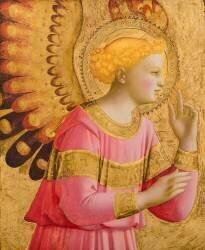 Ange de l'Annonciation (Fra Angelico) - Muzeo.com