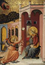Annonciation (Maître du Jugement de Pâris...) - Muzeo.com