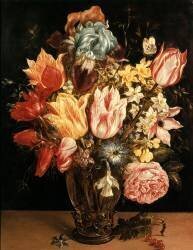 Bouquet de tulipes (Jan Brueghel l'Ancien) - Muzeo.com