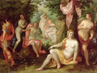 Diana et Acteon (Jan Brueghel l'Ancien) - Muzeo.com