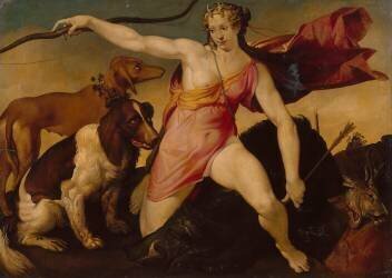 Diane chasseresse (Bartolomeo Passarotti) - Muzeo.com