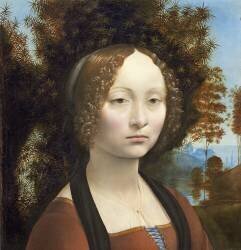 Ginevra de' Benci (Léonard de Vinci) - Muzeo.com