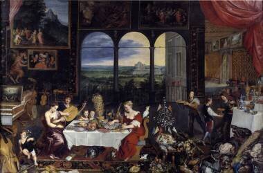 Goûter (Jan Brueghel l'Ancien) - Muzeo.com