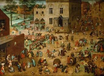 Jeux d'enfants (Pieter Brueghel l'Ancien) - Muzeo.com