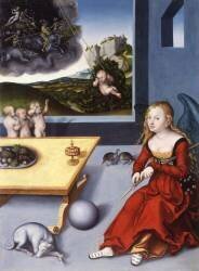 La Mélancolie (Lucas Cranach l'Ancien) - Muzeo.com