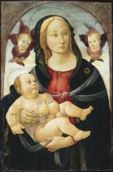 La Vierge et l'Enfant (Bartolomeo di Giovanni) - Muzeo.com