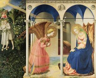 L'Annonciation (Fra Angelico) - Muzeo.com