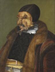 L'avocat (Giuseppe Arcimboldo) - Muzeo.com