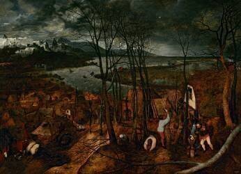 Le jour sombre (Pieter Brueghel l'Ancien) - Muzeo.com