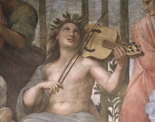 Le Parnasse (détail) (Raphaël) - Muzeo.com