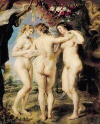 Les trois Grâces (Pierre Paul Rubens) - Muzeo.com