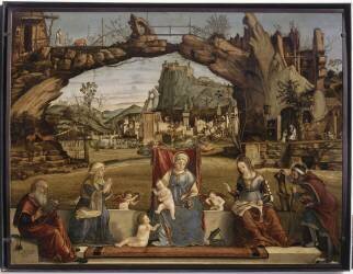 Sainte Conversation (Vittore Carpaccio) - Muzeo.com