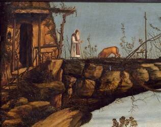 Sainte Conversation (détail) (Vittore Carpaccio) - Muzeo.com