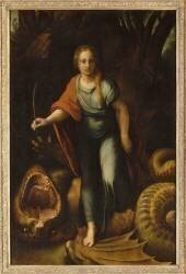 Sainte Marguerite (Giulio Romano) - Muzeo.com