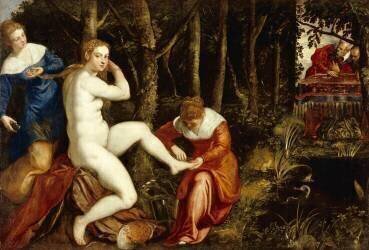 Suzanne au bain (Le Tintoret) - Muzeo.com