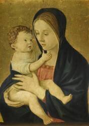 Vierge à l'Enfant (Giovanni Bellini) - Muzeo.com