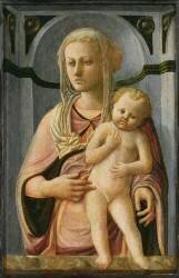 Vierge à l'Enfant (Filippo Lippi) - Muzeo.com