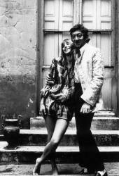 Serge Gainsbourg, Jane Birkin Wearing Bouquin