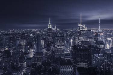 Blue city (Jorge Ruiz Dueso) - Muzeo.com