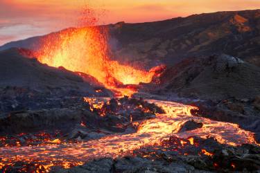 La Fournaise Volcano (Gabriel Barathieu) - Muzeo.com