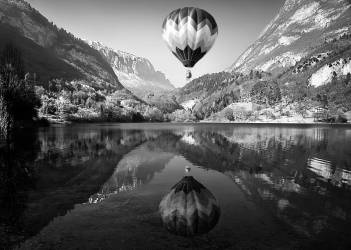 La mongolfiera (Andrea Auf dem) - Muzeo.com